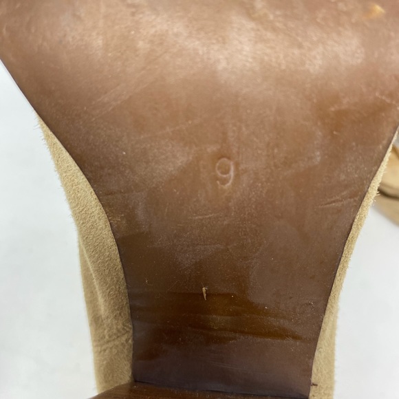 Jeffery Campbell Tan Rumble Sueded Ankle Booties 9 - Picture 11 of 11